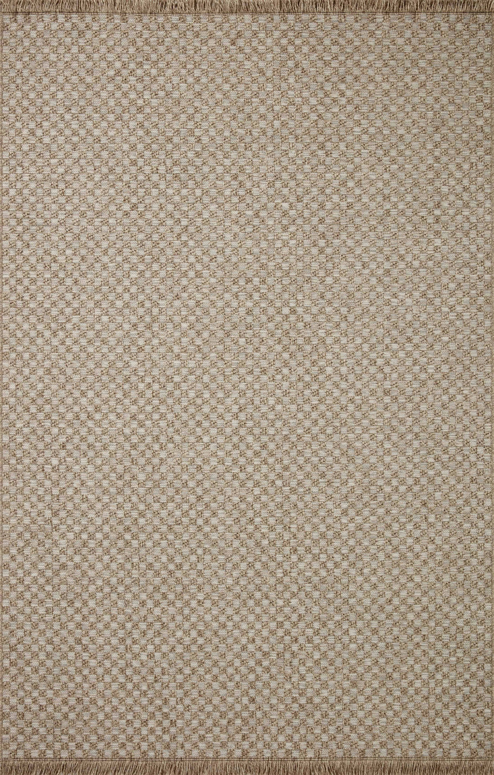 Loloi Dawn DAW-02 Natural Area Rug 18 in. x 18 in. Sample